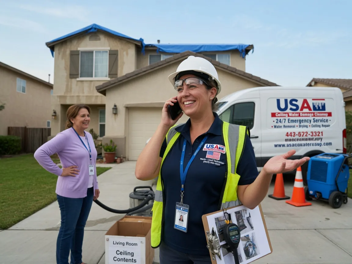 Ceiling Water Damage Restoration Mossville, IL FAQs